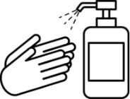 アルコール消毒設置